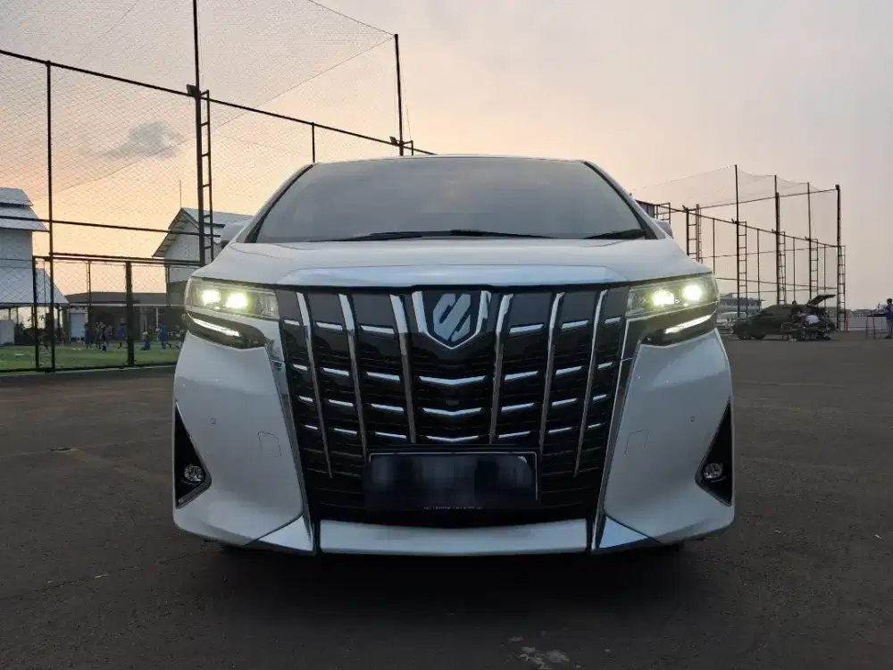 Full Ori km 26k Toyota Alphard 2.5 G AT 2021 TSS Putih
