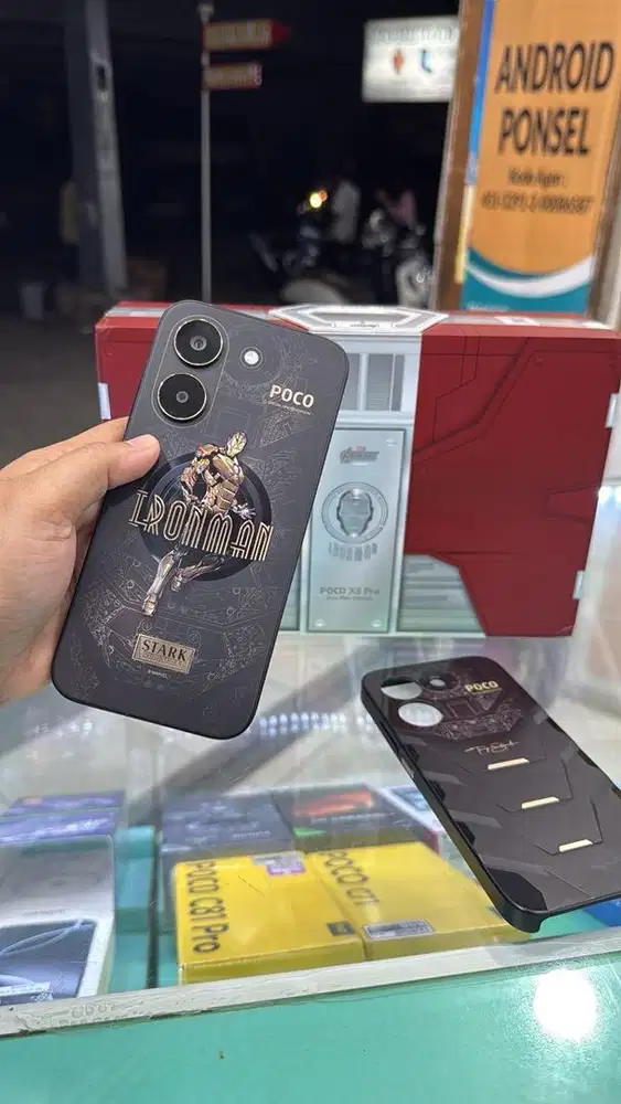POCO X8 PRO IRON MAN BOX EDITION RAM 12+12/512 UMUR 2 MINGGU