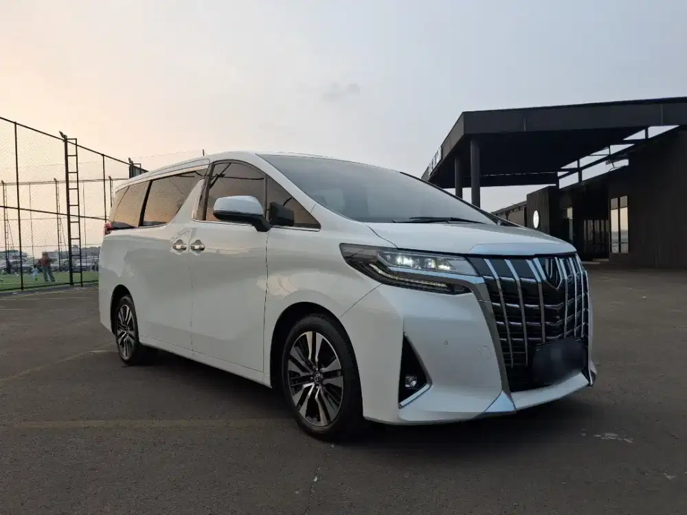 Full Ori_KM 26k Toyota Alphard 2.5 G AT 2021 TSS Putih