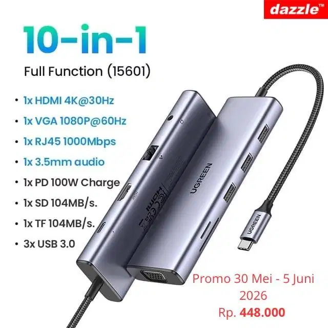 Usb hub Ugreen 10 in 1 15601
