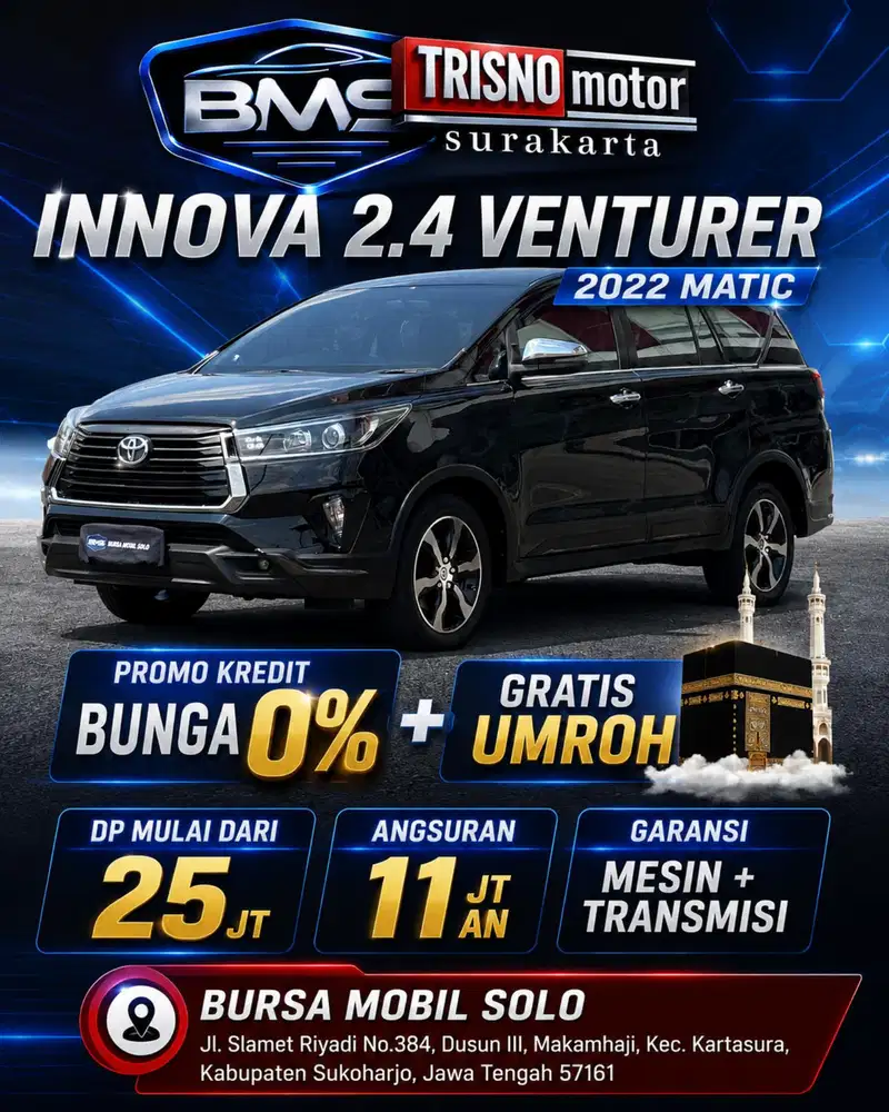 ( DP 25 JT) INNOVA 2.4 VENTURER 2022 AT
