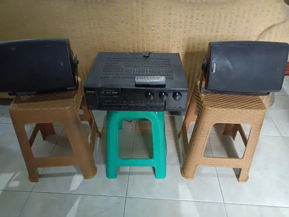 Amplifier Karaoke speaker BMB ampli spiker