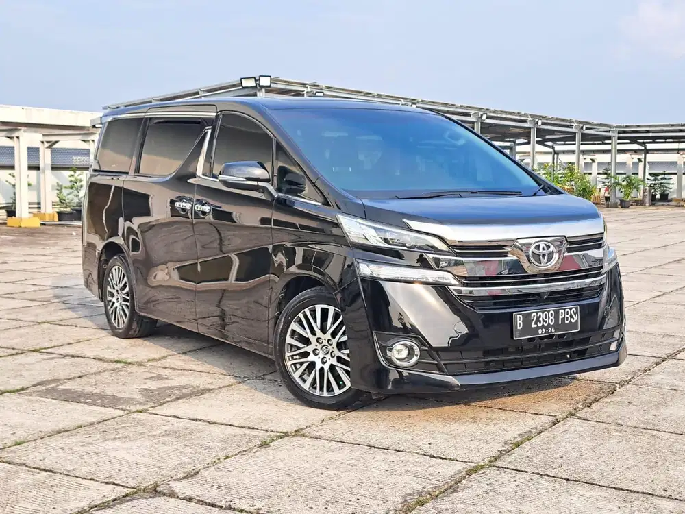 DP 20JT SAJA TOYOTA VELLFIRE G 2.5 AT MATIC AUTOMATIC 2015 HITAM