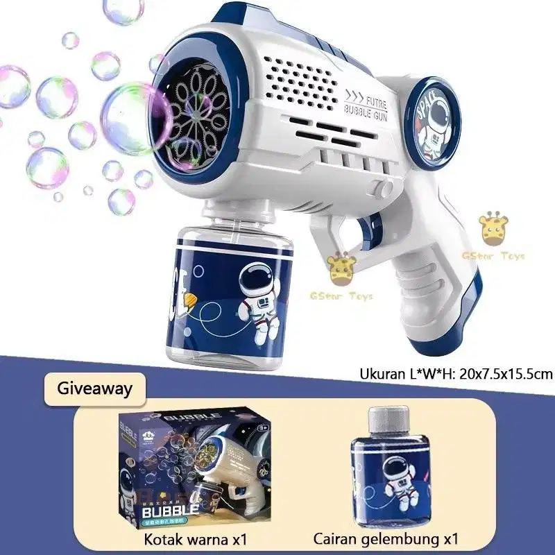 Bubble Gun Gambar Astronout