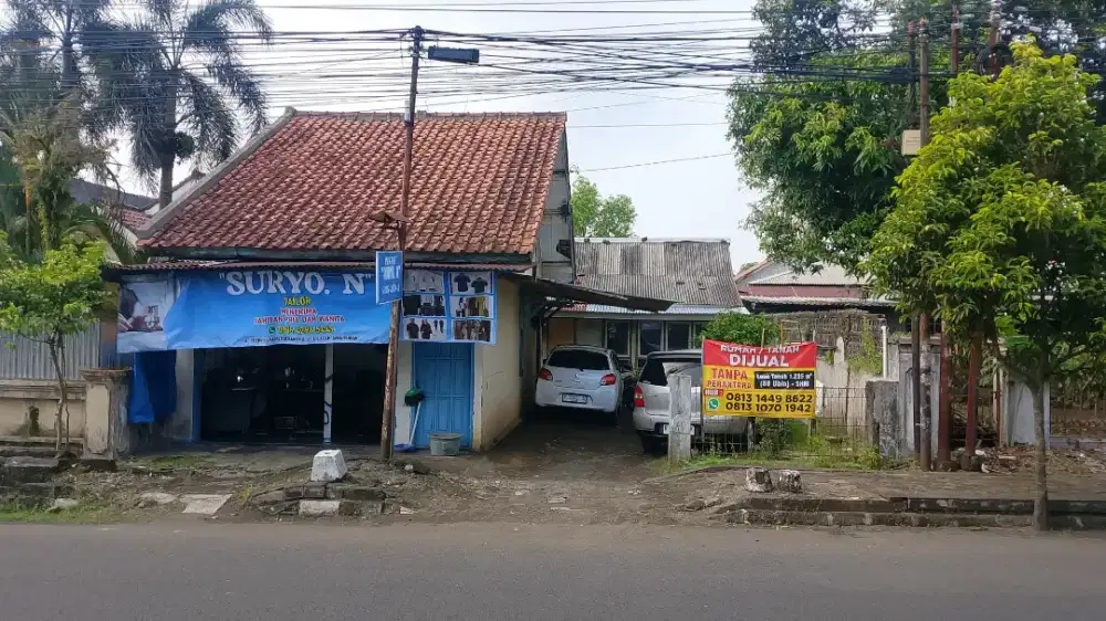 Dijual Murah Cepat Bu Tanah dan Bangunan Cilacap Kota