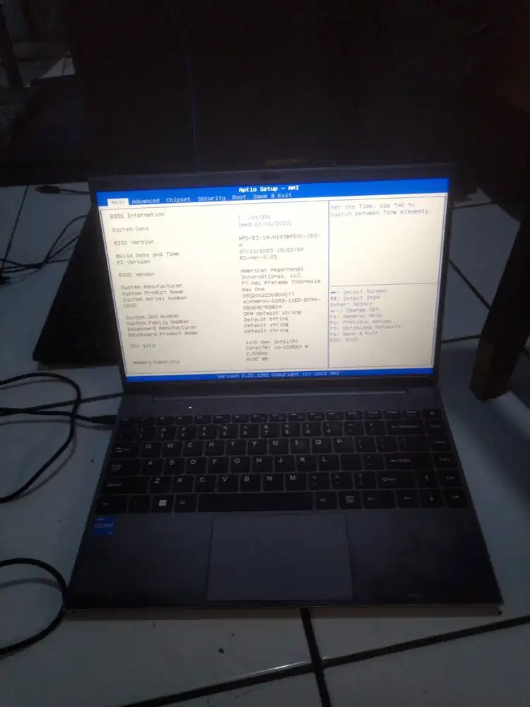 Ro Comp Max one i5 1155G7 minus tanpa hdd/ssd dan ram