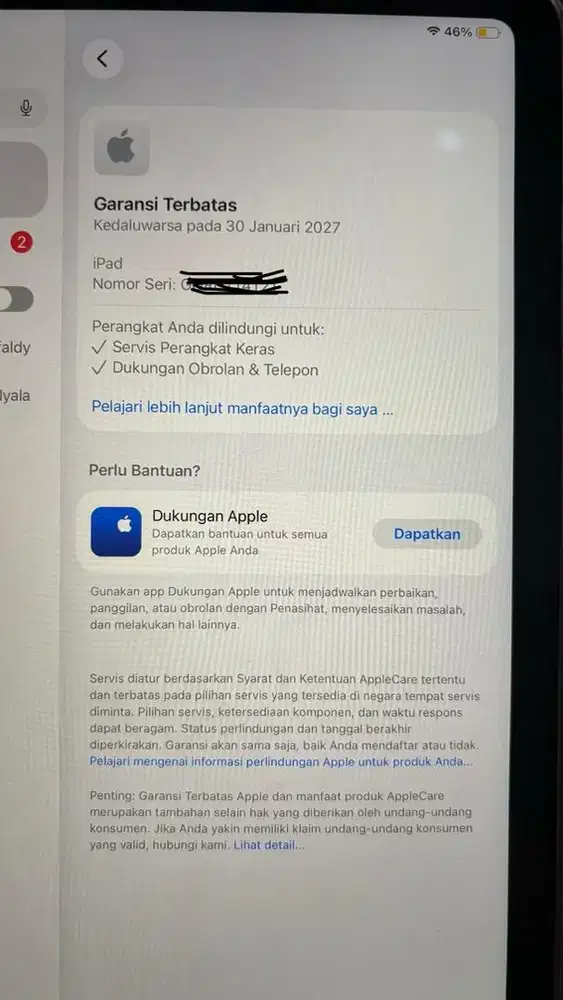 Dijual ipad gen 11 (A16) 128 gb wifi only! Lok cibinong