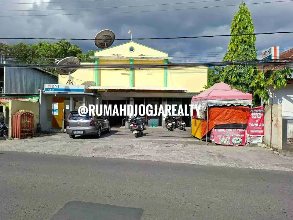 Tanah Super Strategis Bonus Bangunan Pinggir Jalan Anggajaya Condongcatur