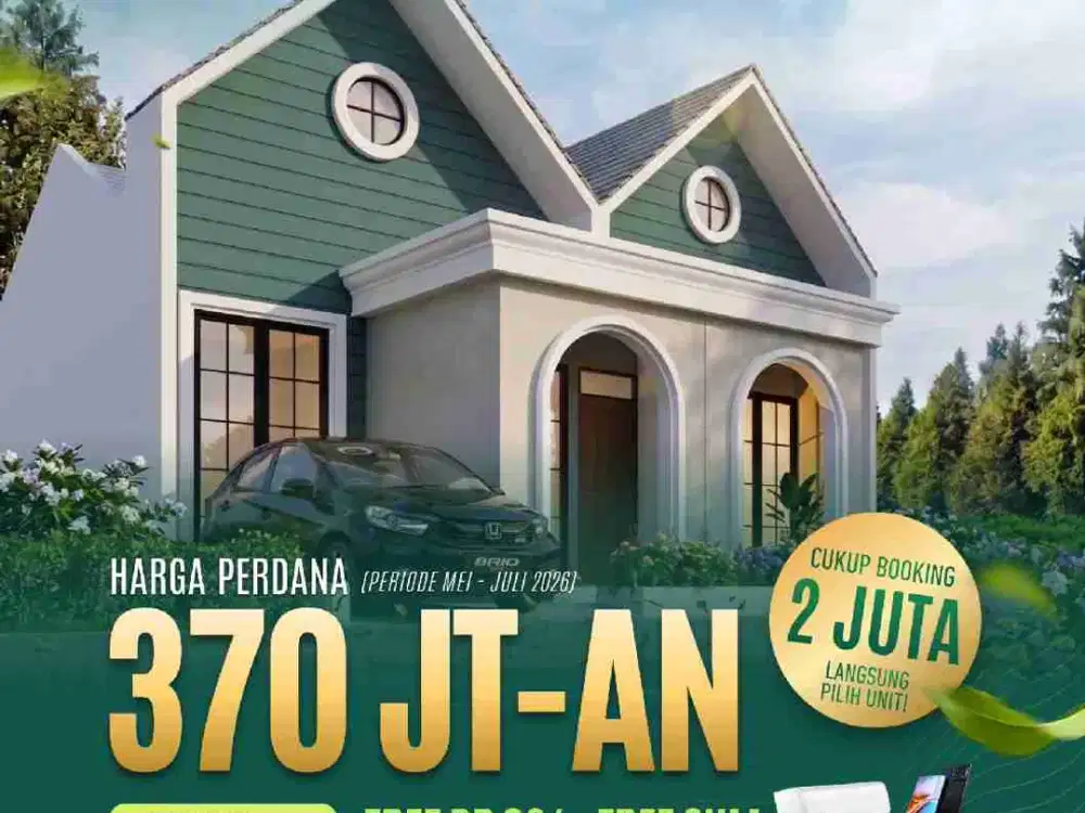 TERMURAH RUMAH SIAP HUNI DEKAT SHILLA SAWANGAN ANGSURAN RINGAN 2 JUTAAN