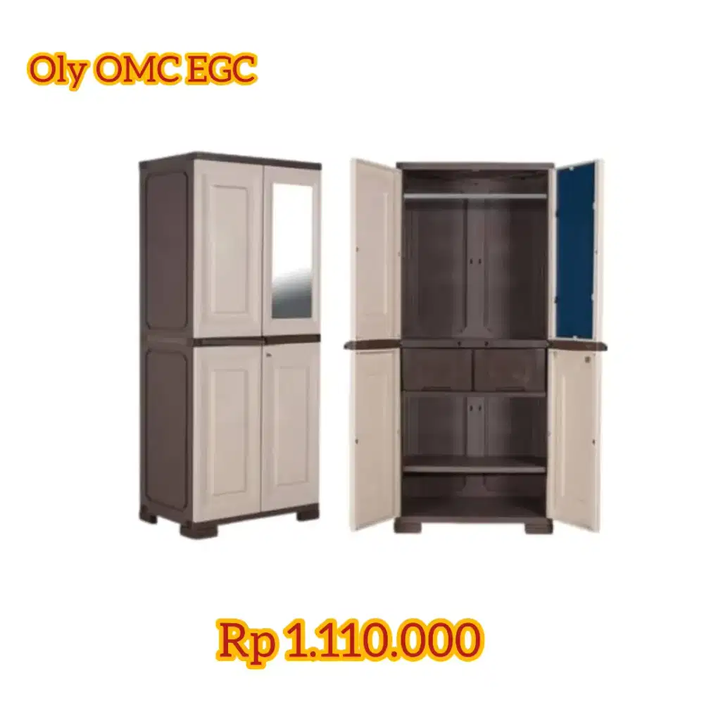 Lemari Plastik Olymplast OMC Series Murah Jogja (Ars)
