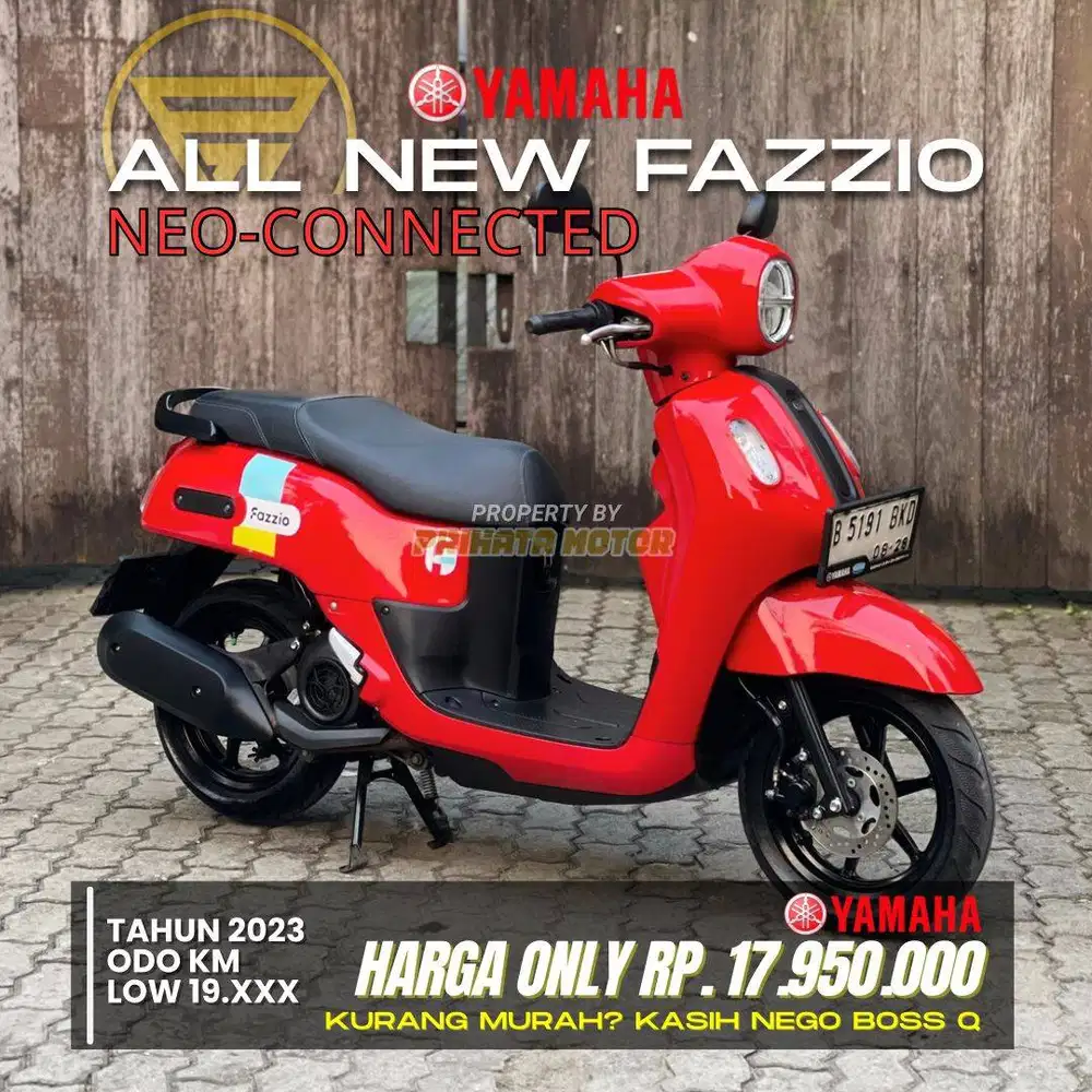 YAMAHA ALL NEW FAZZIO NEO-CONNECTED 2023