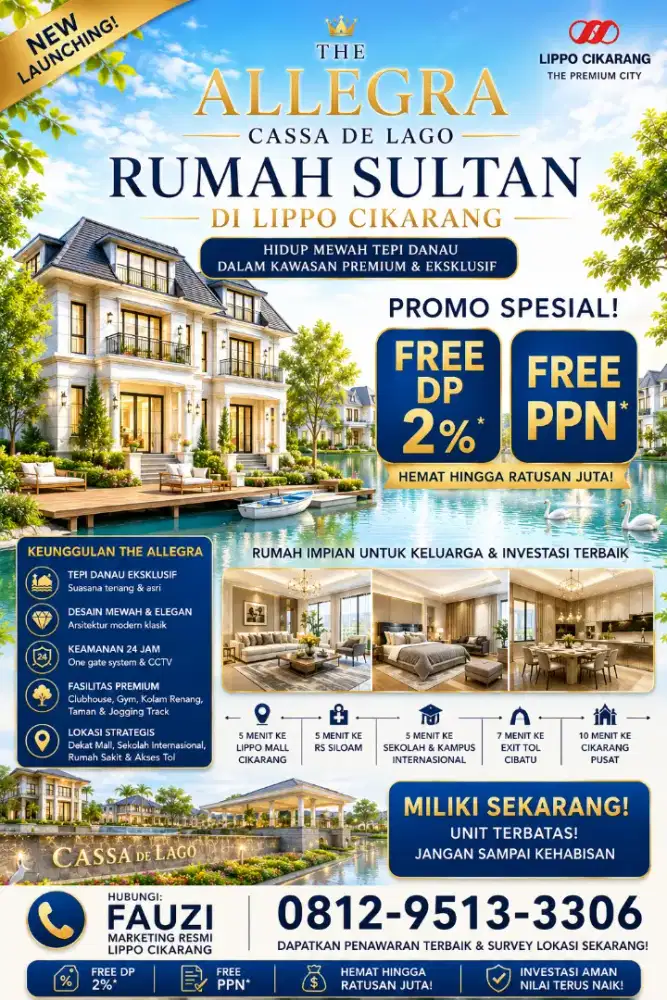 RUMAH SULTAN LIPPO CIKARANG