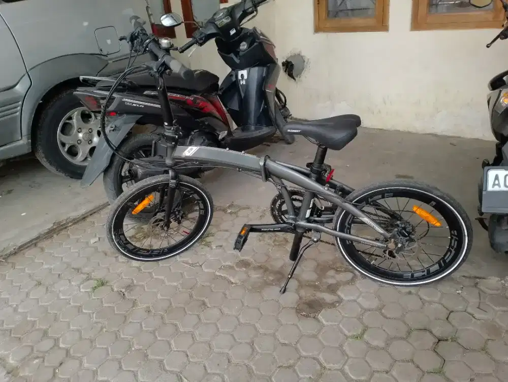 Element Ecosmo Z9 Sepeda Lipat 2x9speed Shimano Sora