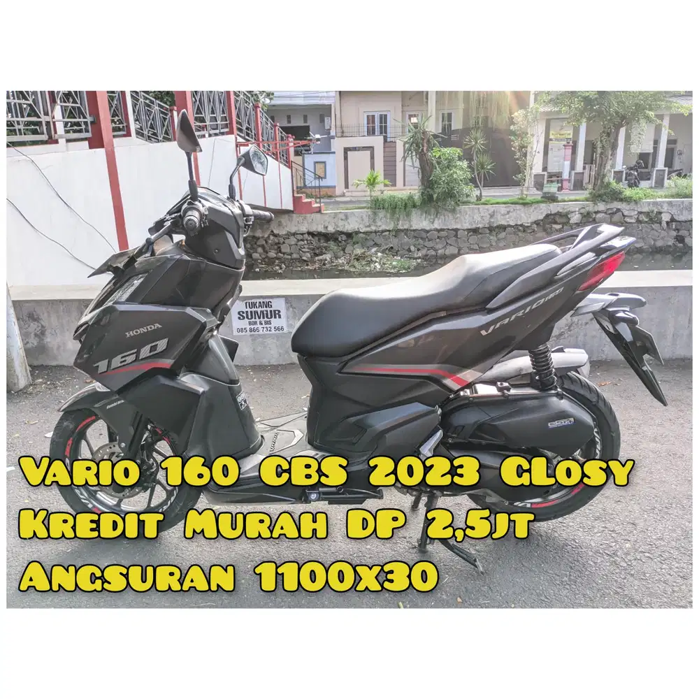 Vario 160cc 2023 Abu-abu Metalik Mesin TOP