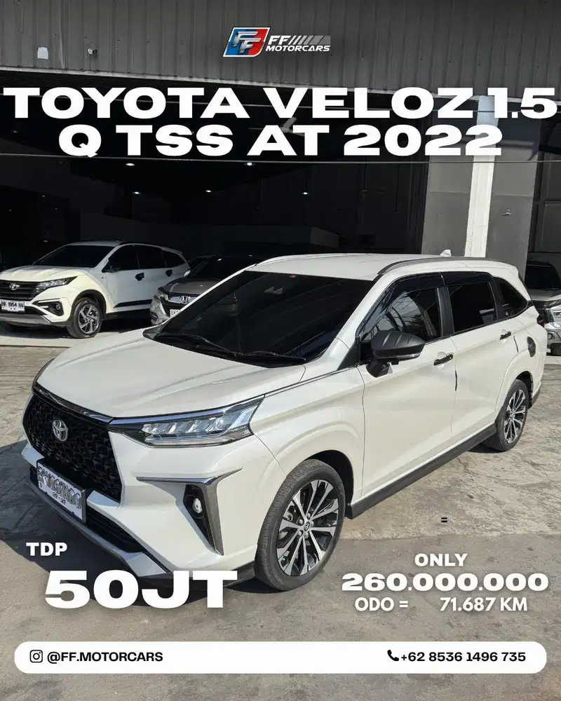 Toyota Avanza Veloz 1.5 Q TSS AT 2022.