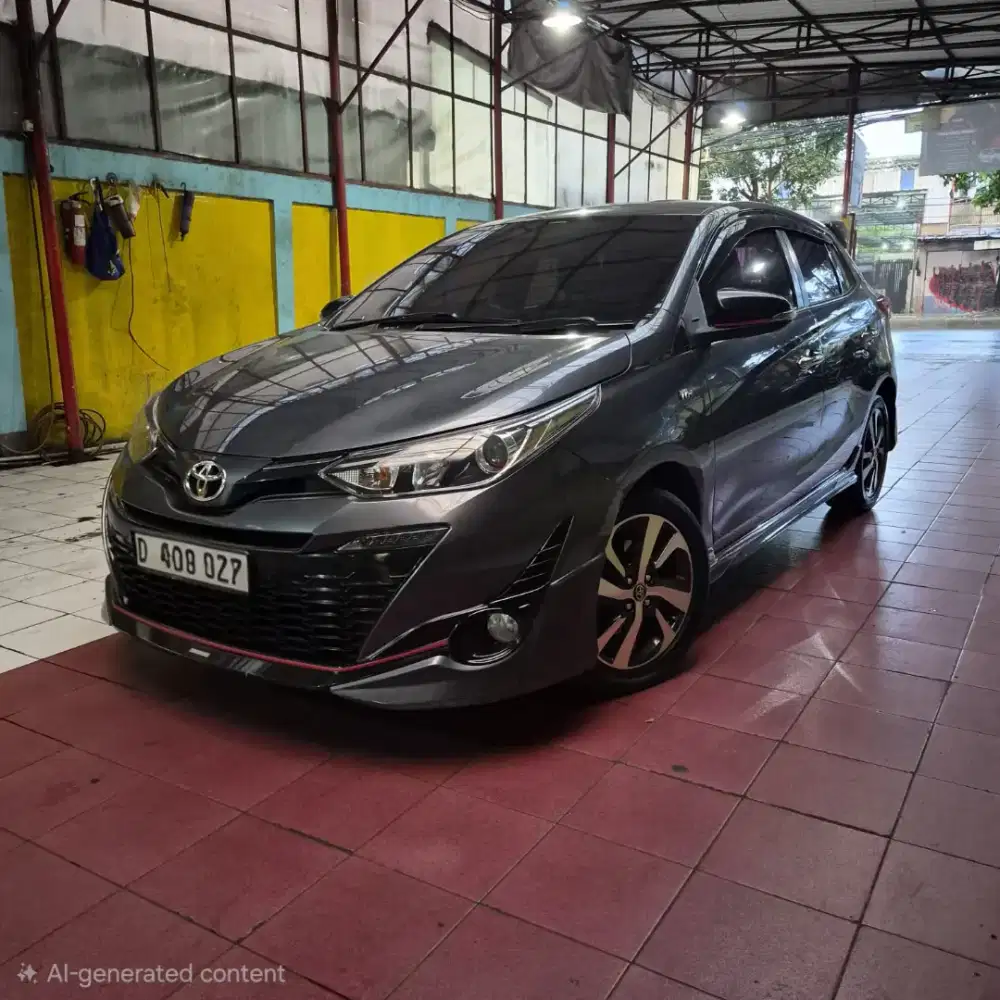 Yaris Trd Sportivo cvt 2018 jual cepat