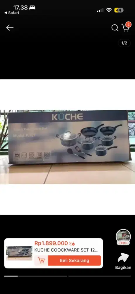 Kompor listrik kuche [Baru]