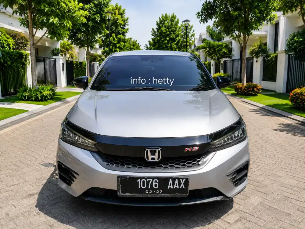 All New City RS Hatchback 2021 Matic, Silver