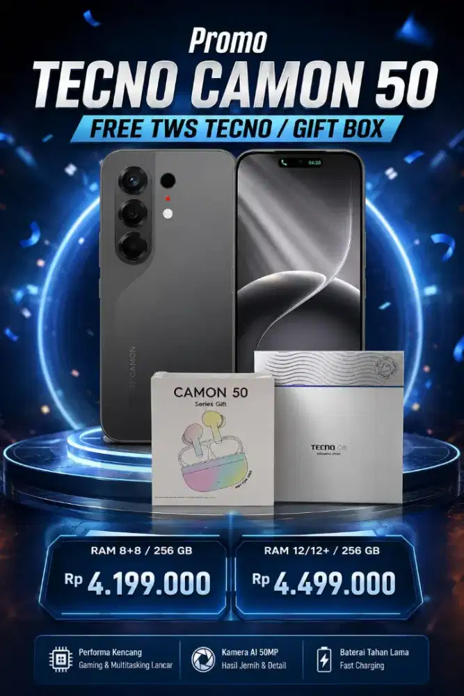Tecno Camon 50 8/256GB new
