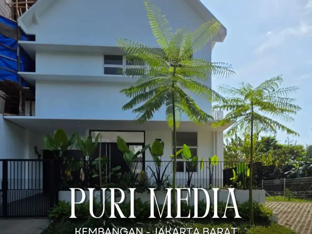 DISEWAKAN CEPAT JARANG ADA RUMAH BAGUS SIAP HUNI DI KOMPLEK PURI MEDIA KEMBANGAN JAKARTA BARAT