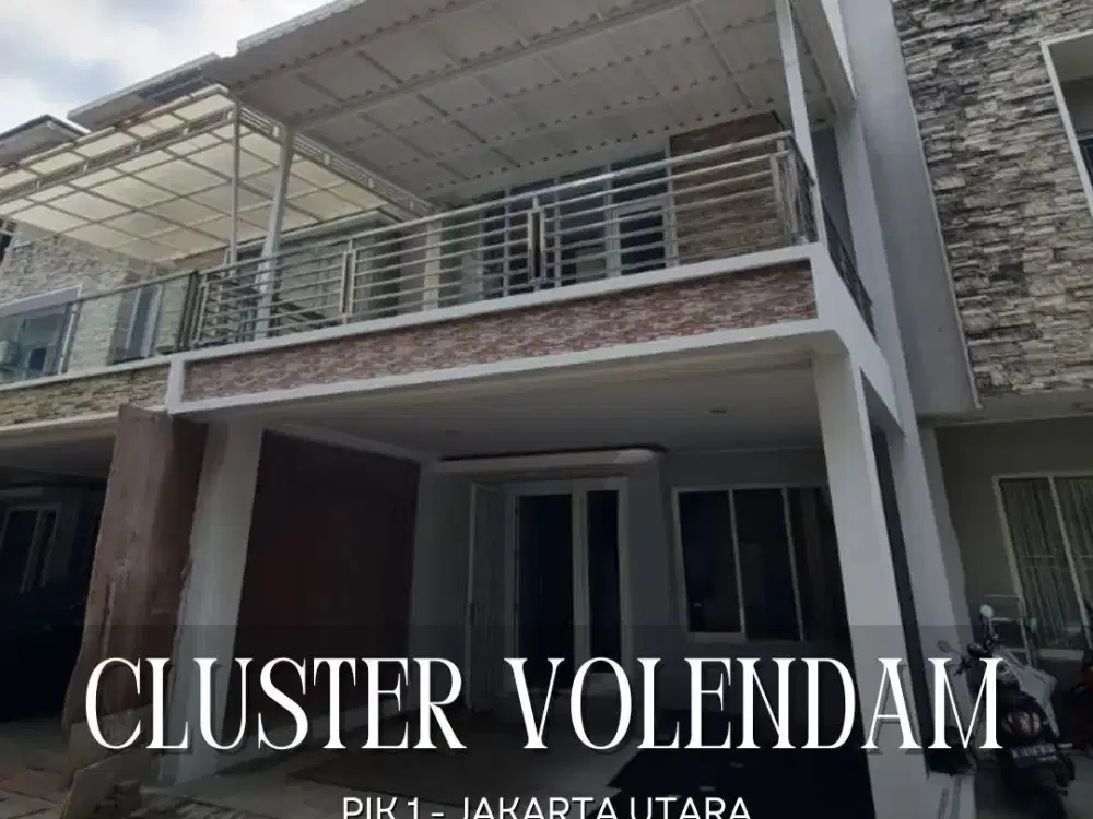 DIJUAL MURAH HARGA BU RUMAH BAGUS SIAP HUNI DI CLUSTER VOLENDAM PIK 1 JAKARTA UTARA