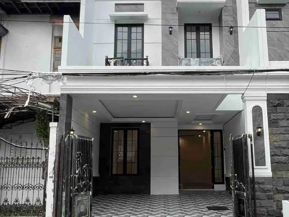 KERTAJAYA INDAH TIMUR BARU GRESS ‼️ Rumah 2 Lantai American Style Surabaya Timur dekat Galaxy Mall