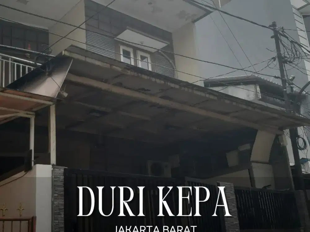 DIJUAL CEPAT RUMAH TINGGAL SIAP HUNI DI DURI KEPA JAKARTA BARAT
