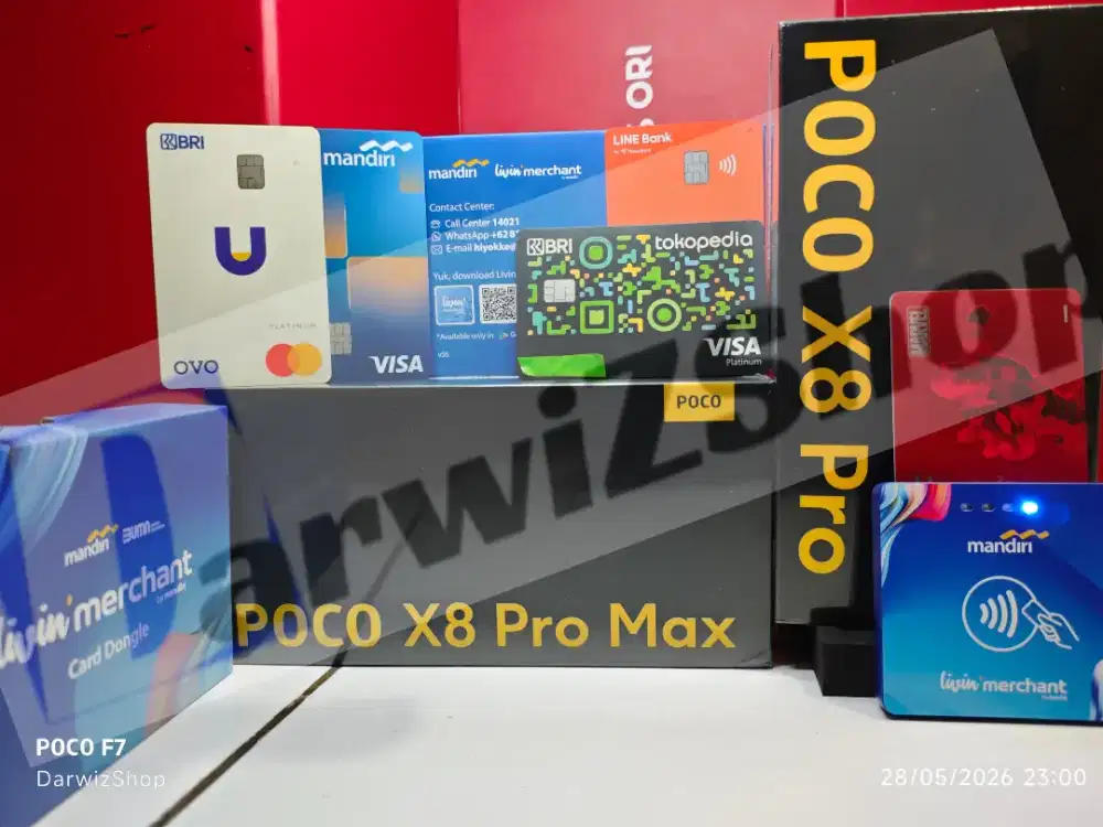 Poco X8Promax 12/512, segel, baru