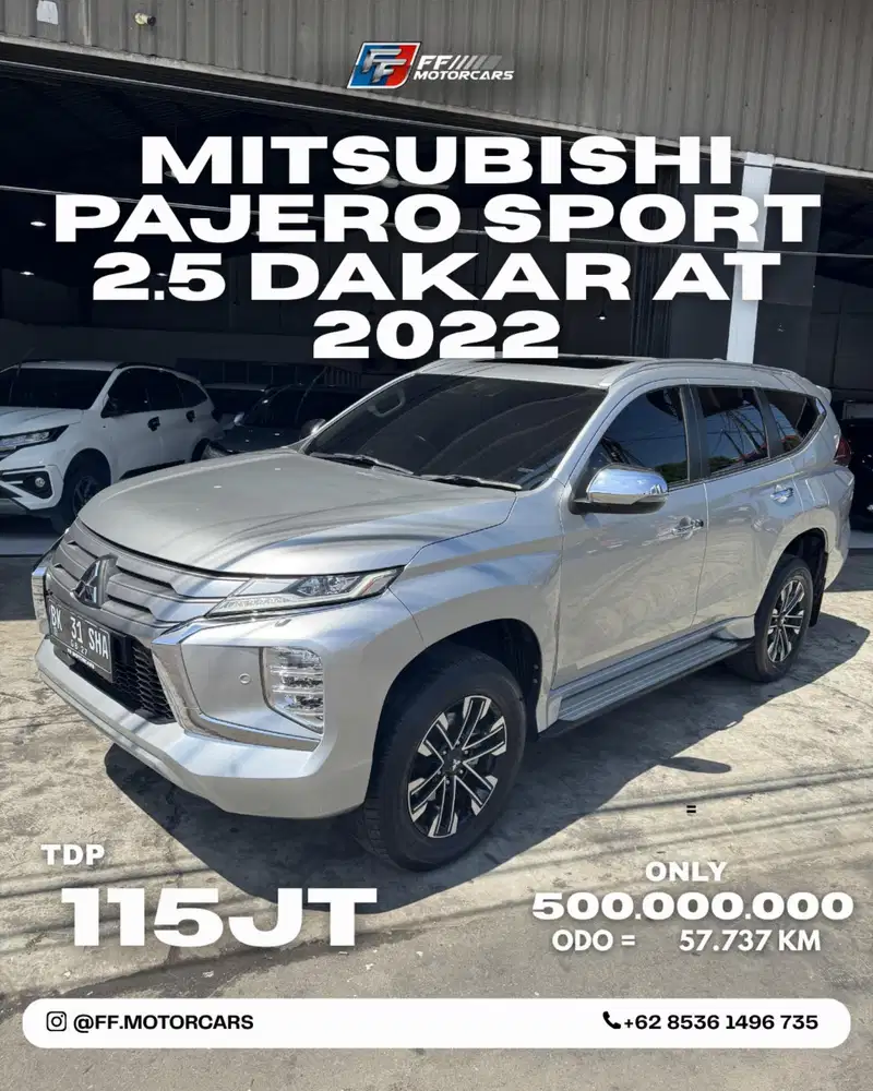 Mitsubishi Pajero Sport 2.5 Dakar AT 2022.