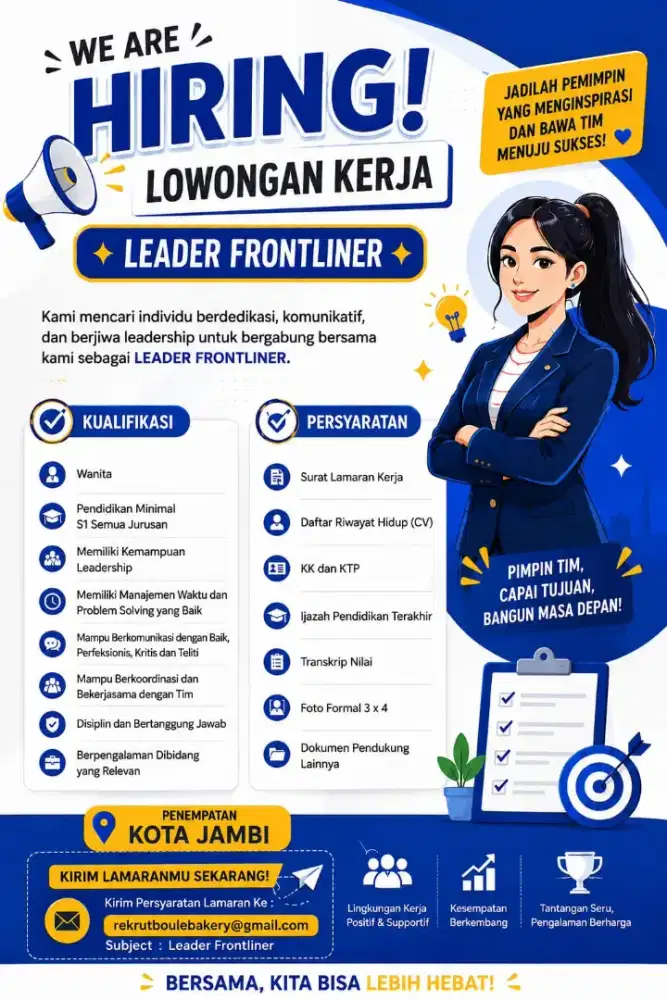 Lowker: Leader Frontliner, Kota Jambi