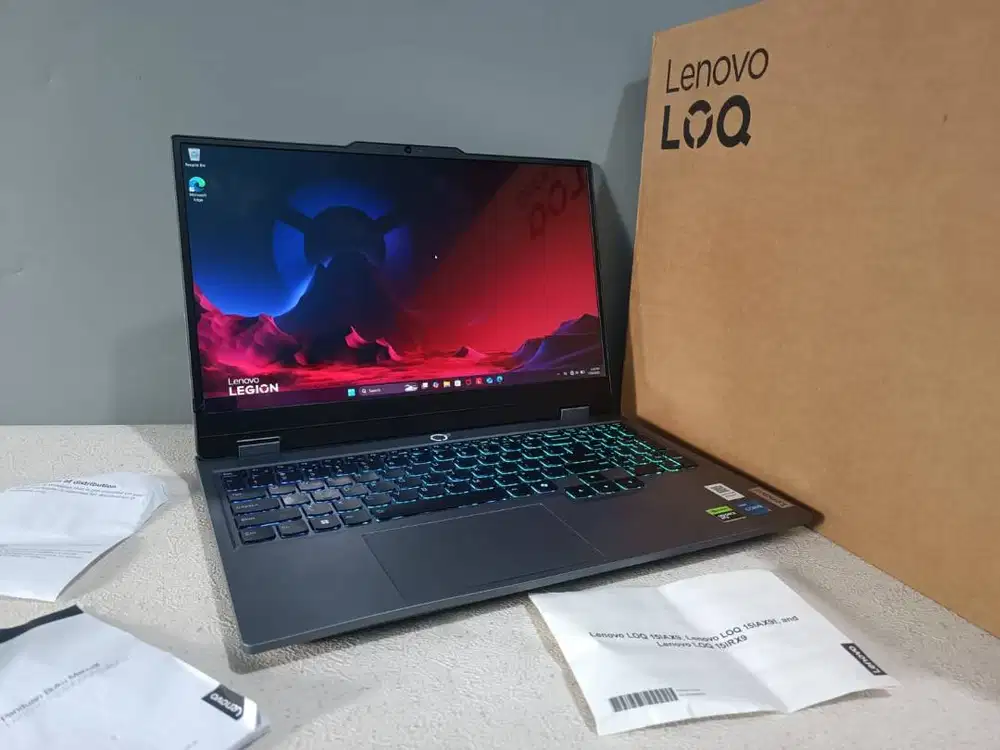 LENOVO LOQ 15IRX9 i5 13450HX RTX 3050 6GB | Garansi Resmi 10 2027 |