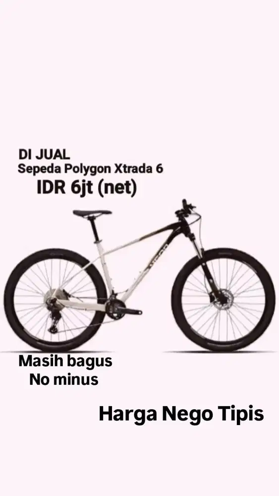 sepeda polygon x trada six