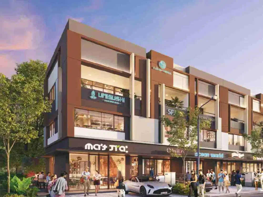 Terbaru Ruko Hive Terraza Park Serpong 3 Lantai Termurah Harga 1,3 Miliar