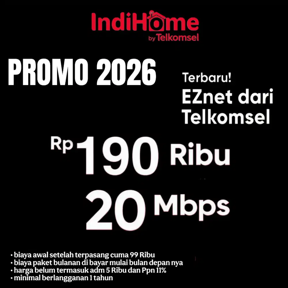 Promo pasang baru indihome