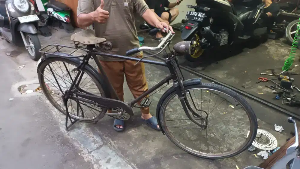 Sepeda Ontel Tua thn 1968 Untuk Lanang /Pria
