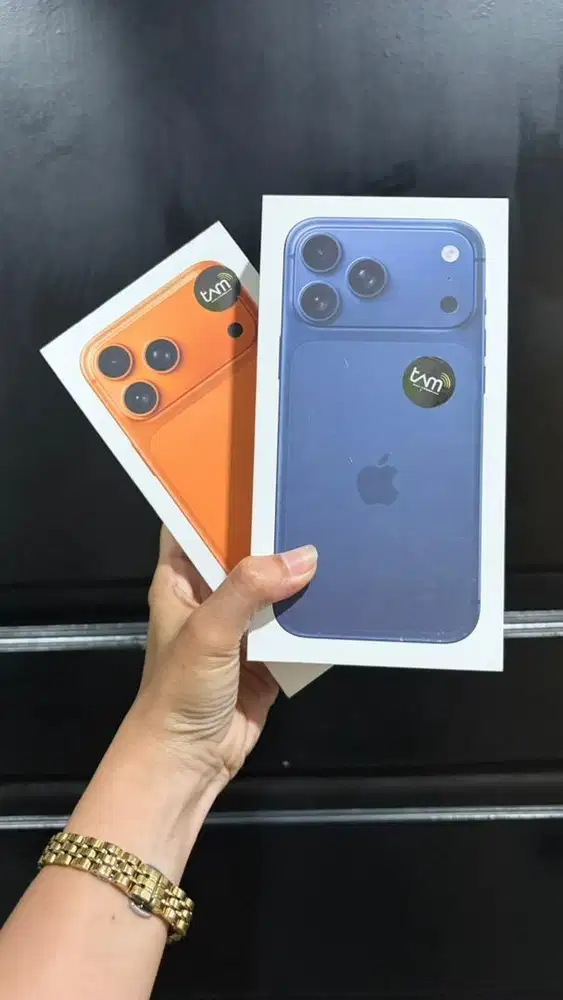 Iphone 17 Promax New Unit bergaransi bisa cicilan dan nego