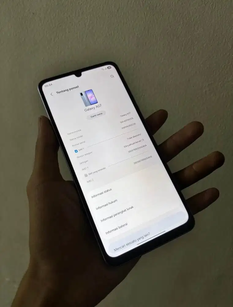 Samsung A07 4/64 fullset