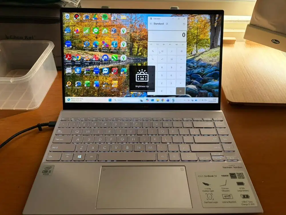 JUAL LAPTOP ASUS ZenBook 14 | Core i5 Gen 10 | MULUS