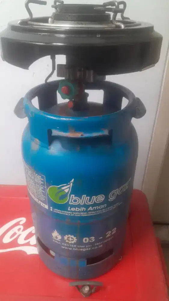 Kompor Blue Gaz beserta Tabungnya