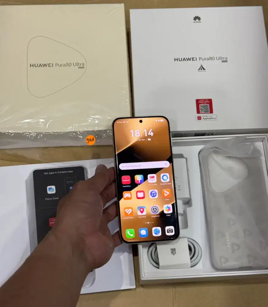 Huawei Pura 80 Ultra 16/512GB XMage Dua Periscope Fulset Garansi Resmi