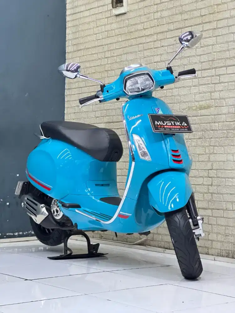 BLUE AUDACE! Vespa Matic Sprint S ABS 2022 - Wulan Mustika Kepuh