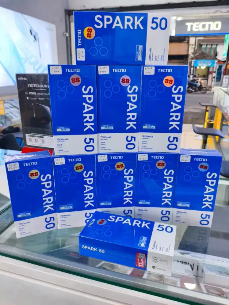 Promo Murah Tecno Spark 50 Series Terbaru Garansi Resmi