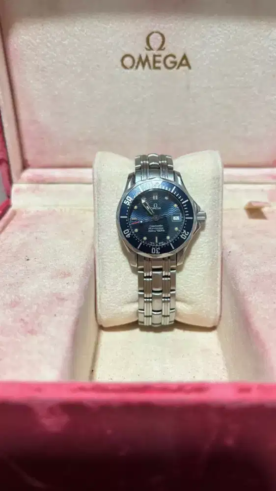 jam tangan omega seamaster ladies size