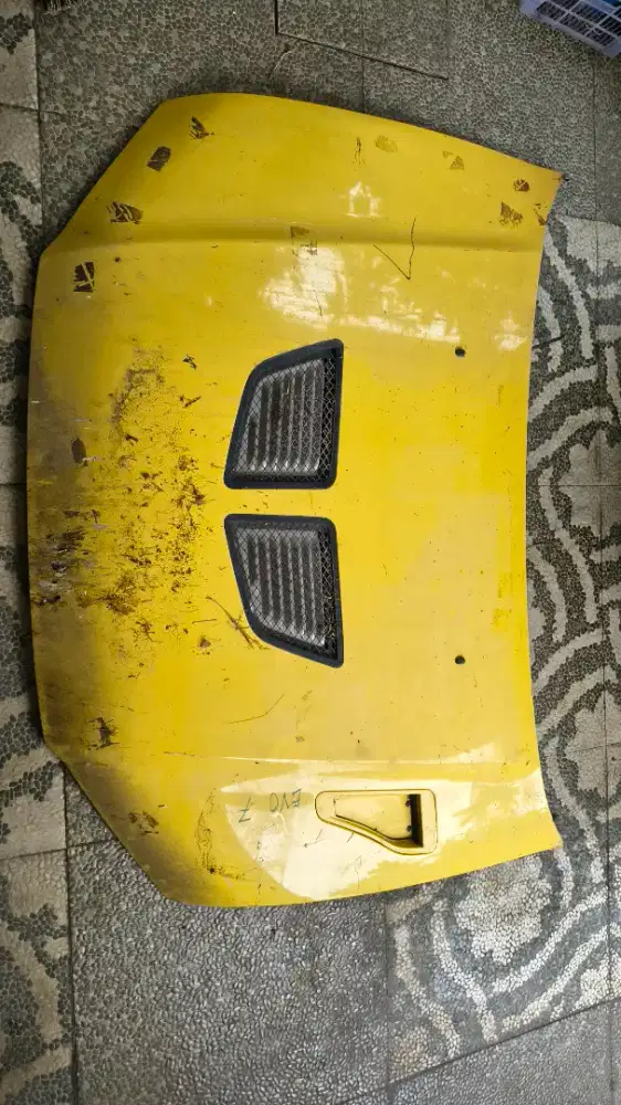 Kap Mesin Evo 7 Original Alumunium