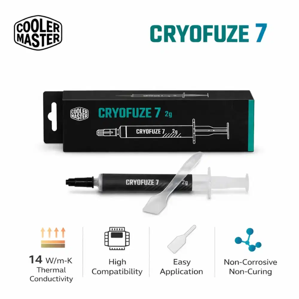 Cooler Master CryoFuze 7 Thermal Paste Pasta CPU Processor GPU VGA