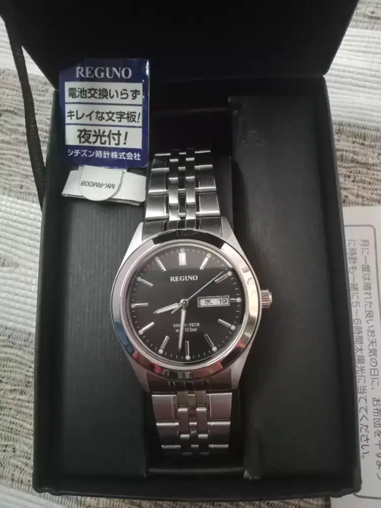 [WTS] Citizen Reguno Solar-Tech MK-RM008 - Solar Power, Fullset, 99%