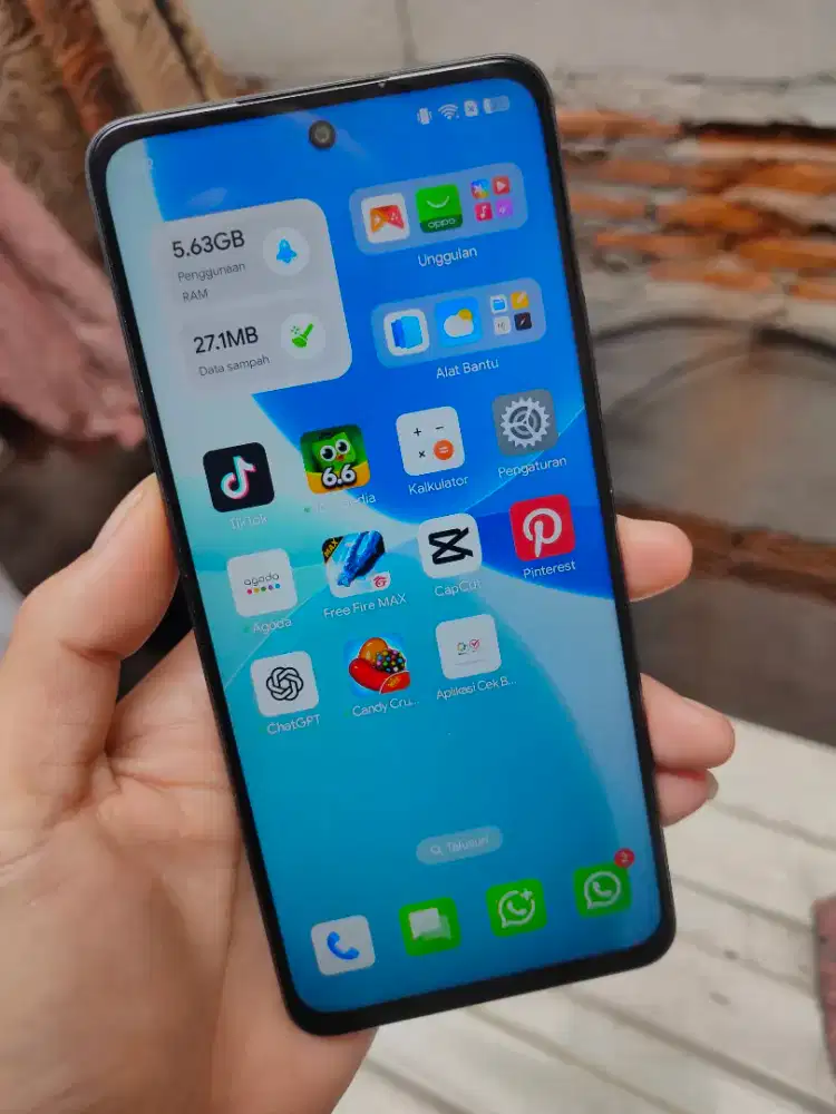 Oppo A58 8/128gb NFC Resmi Indo