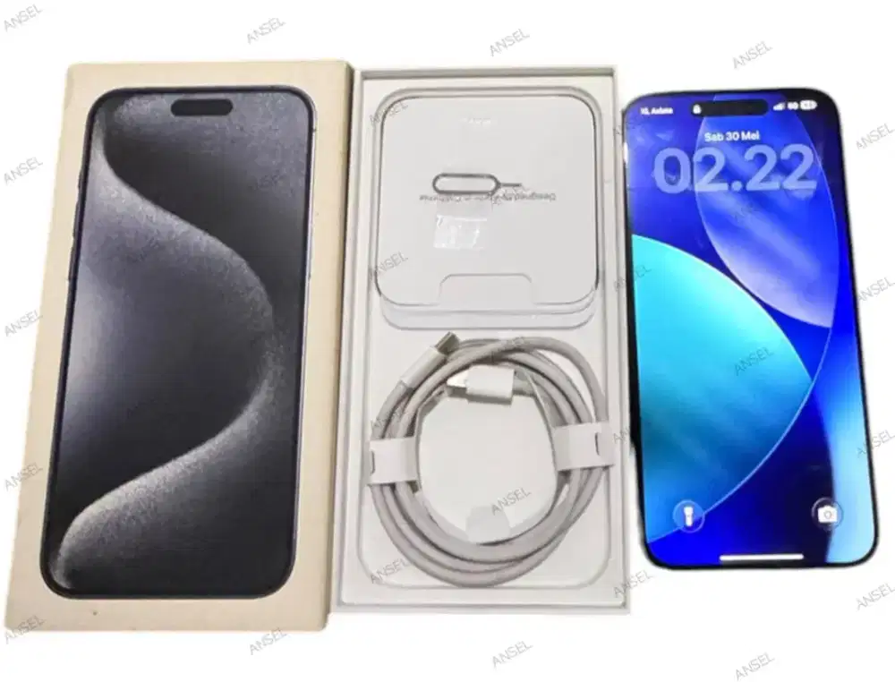 Jual iPhone 15 Pro Max 256gb ex IBOX
