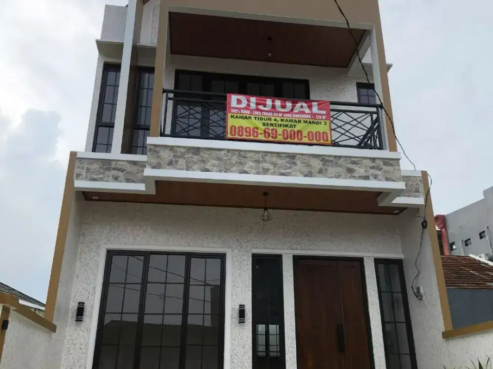 Rumah 100% Baru SIAP HUNI - Sentul Bogor - Belakang AEON MALL Sentul City - Griya alam sentul