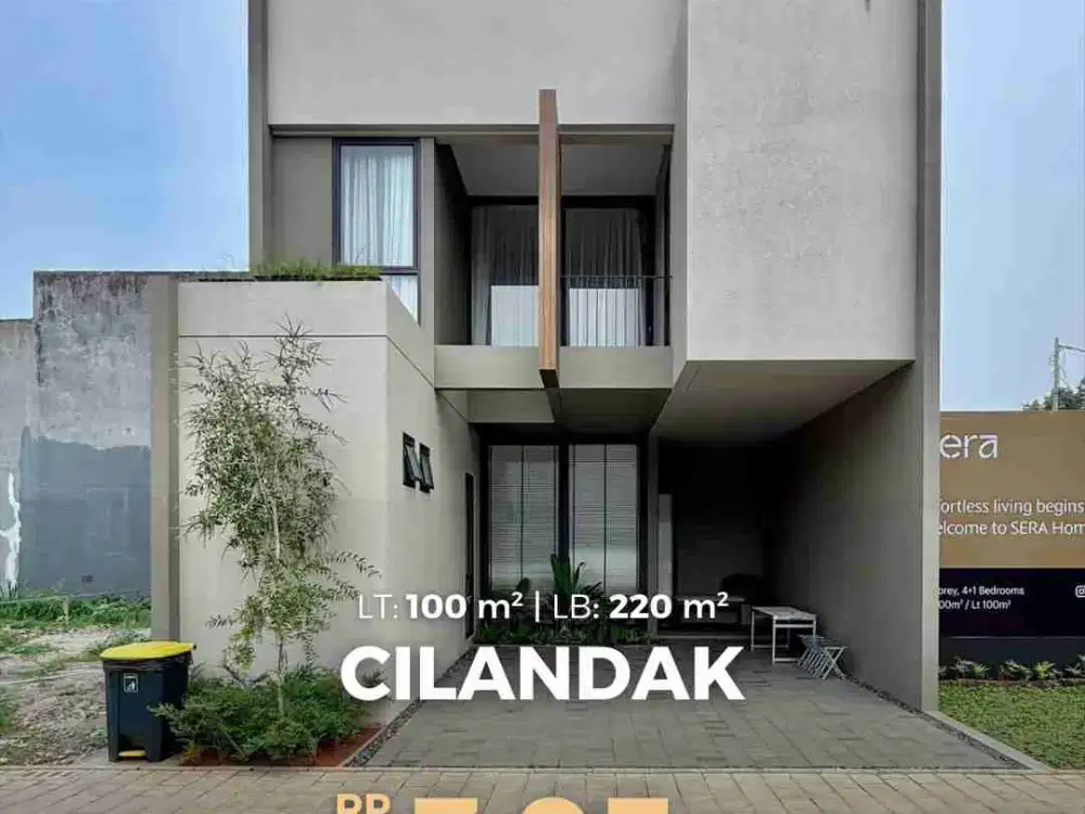 Dijual Rumah Baru Town house Modern Minimalis di Cilandak